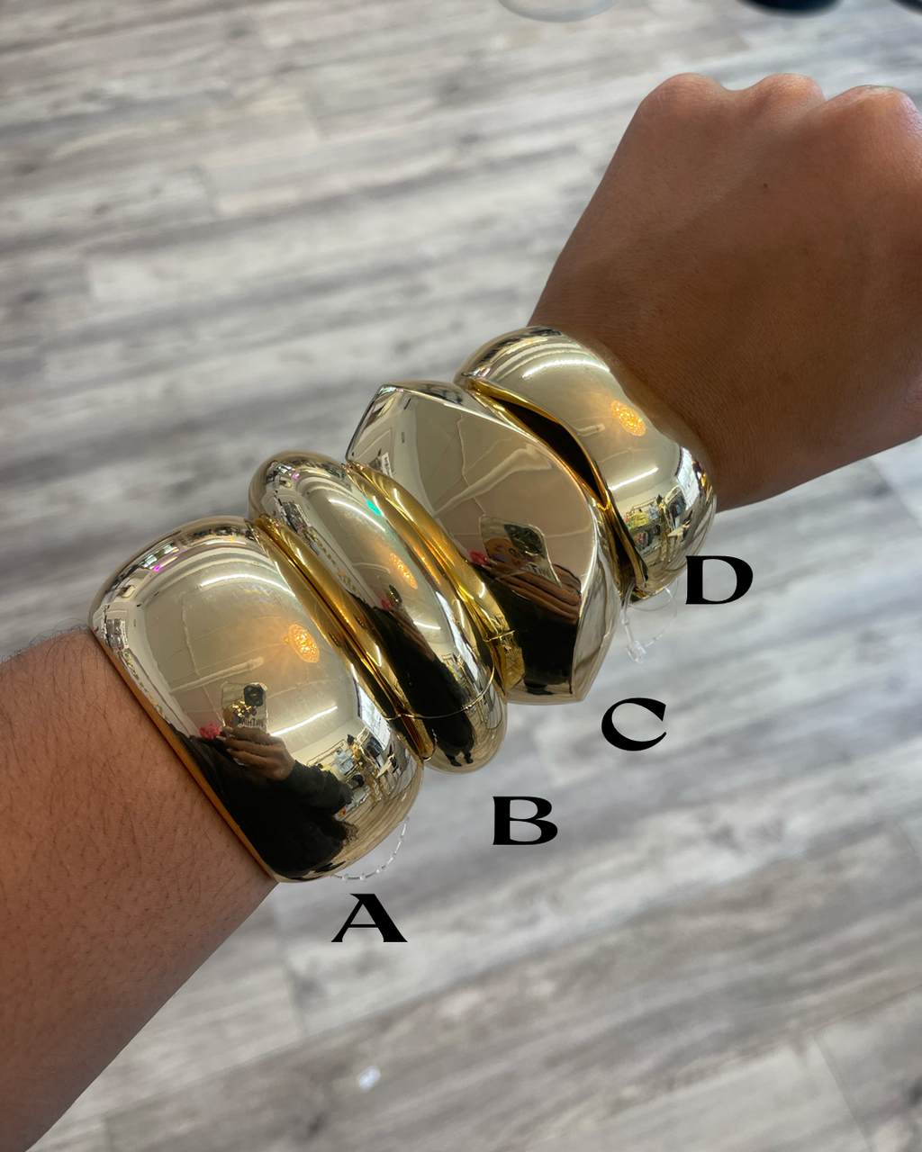 Gold Bangles image 0