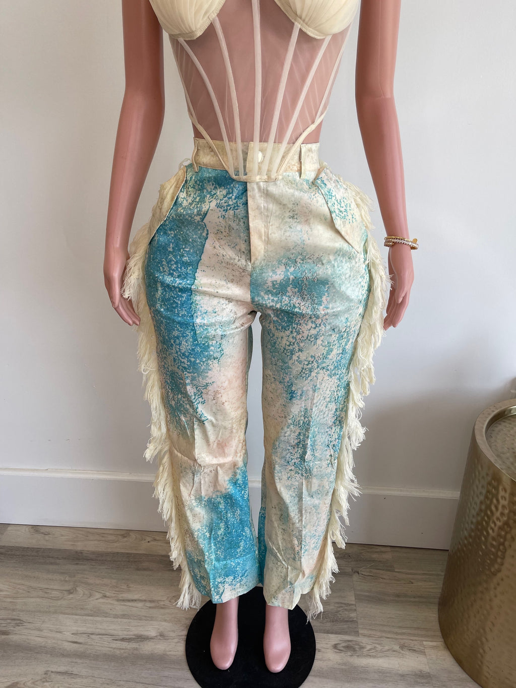 Oceanside Fringe Pants image 1