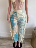 Oceanside Fringe Pants image 1