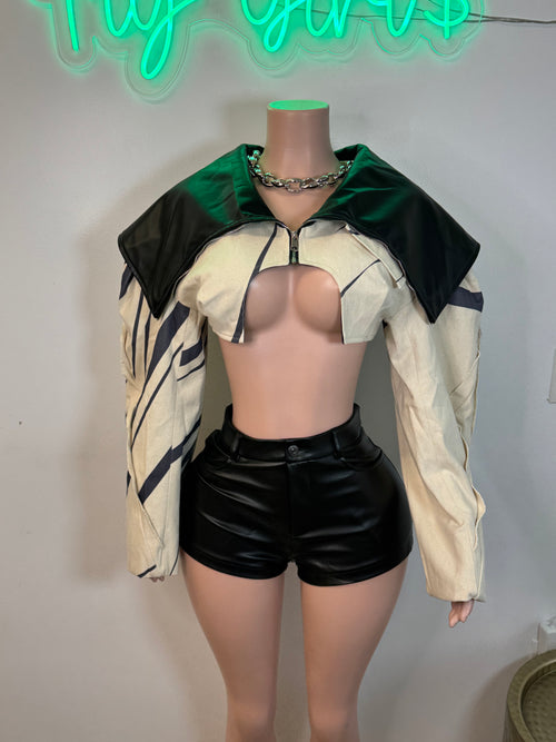 Bria Leather Shorts  image 1