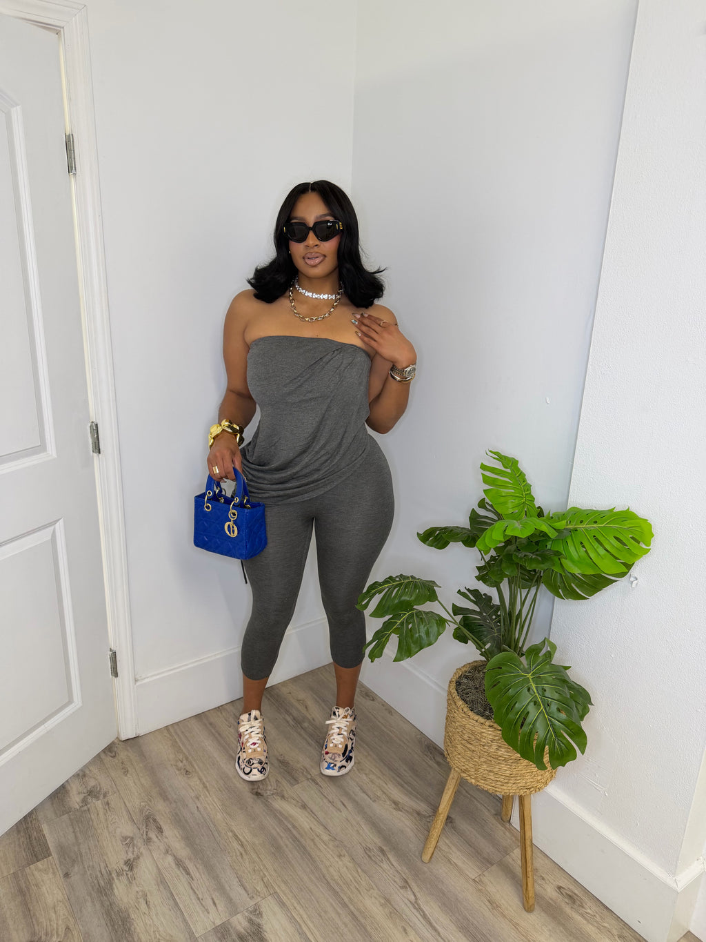 Allure Romper (Grey)  image 0