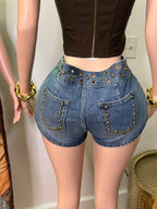 Zoey Studded Shorts image 2