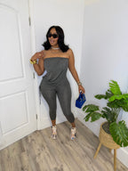 Allure Romper (Grey)  image 1