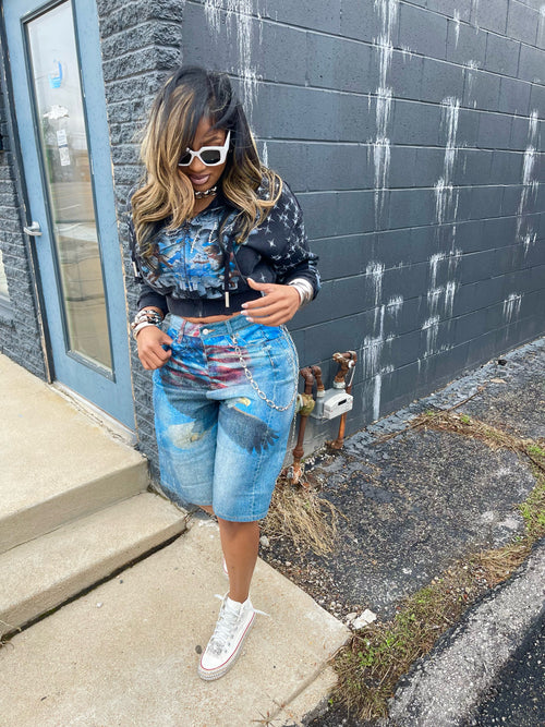 American Eagle Jorts image 1