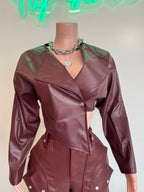 Margo Leather Top  image 2