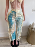 Oceanside Fringe Pants image 0