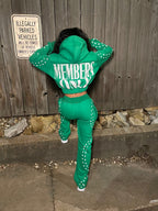 Members Only Cropped Sweatsuit image 3