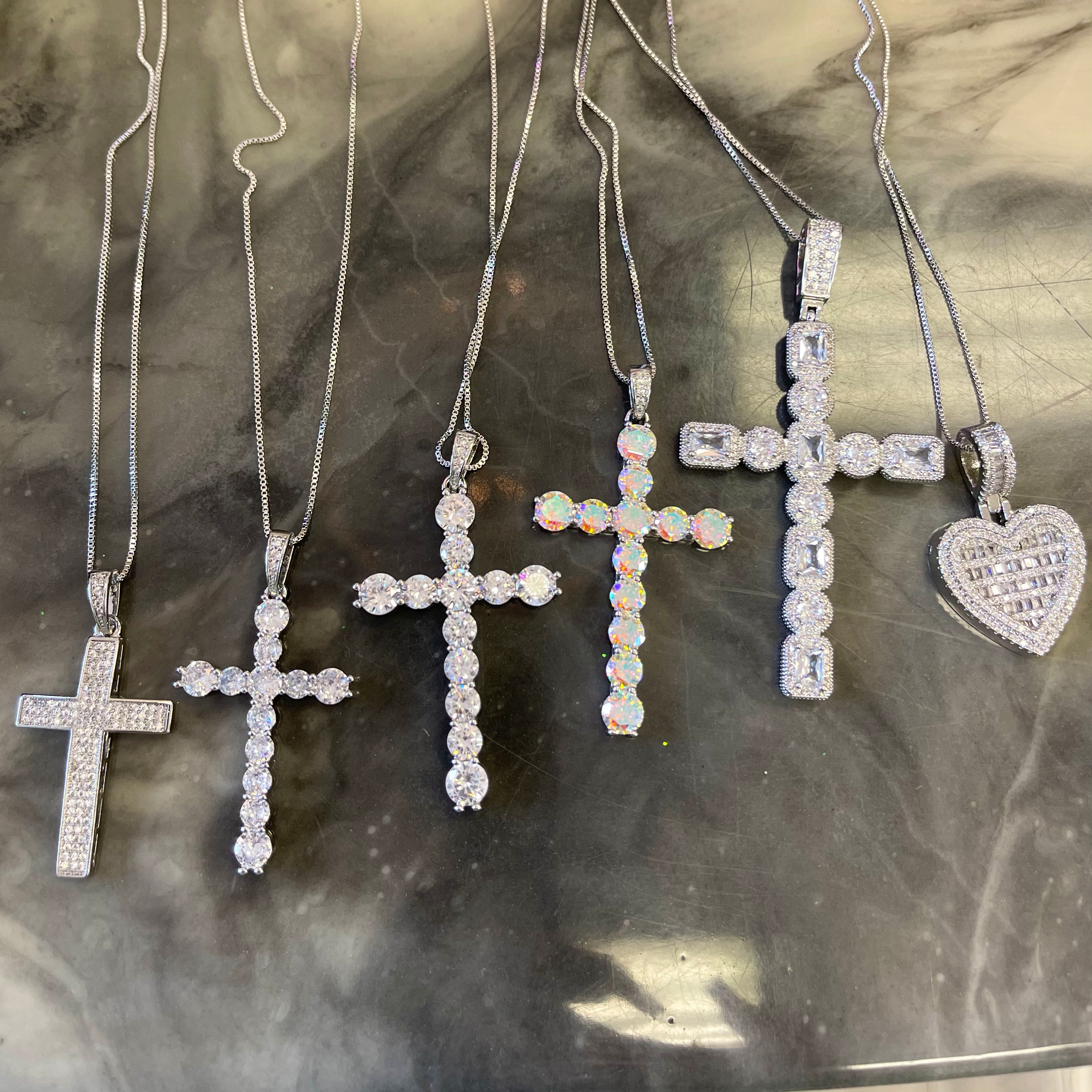  Silver Necklaces image 1