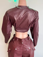 Margo Leather Top  image 4