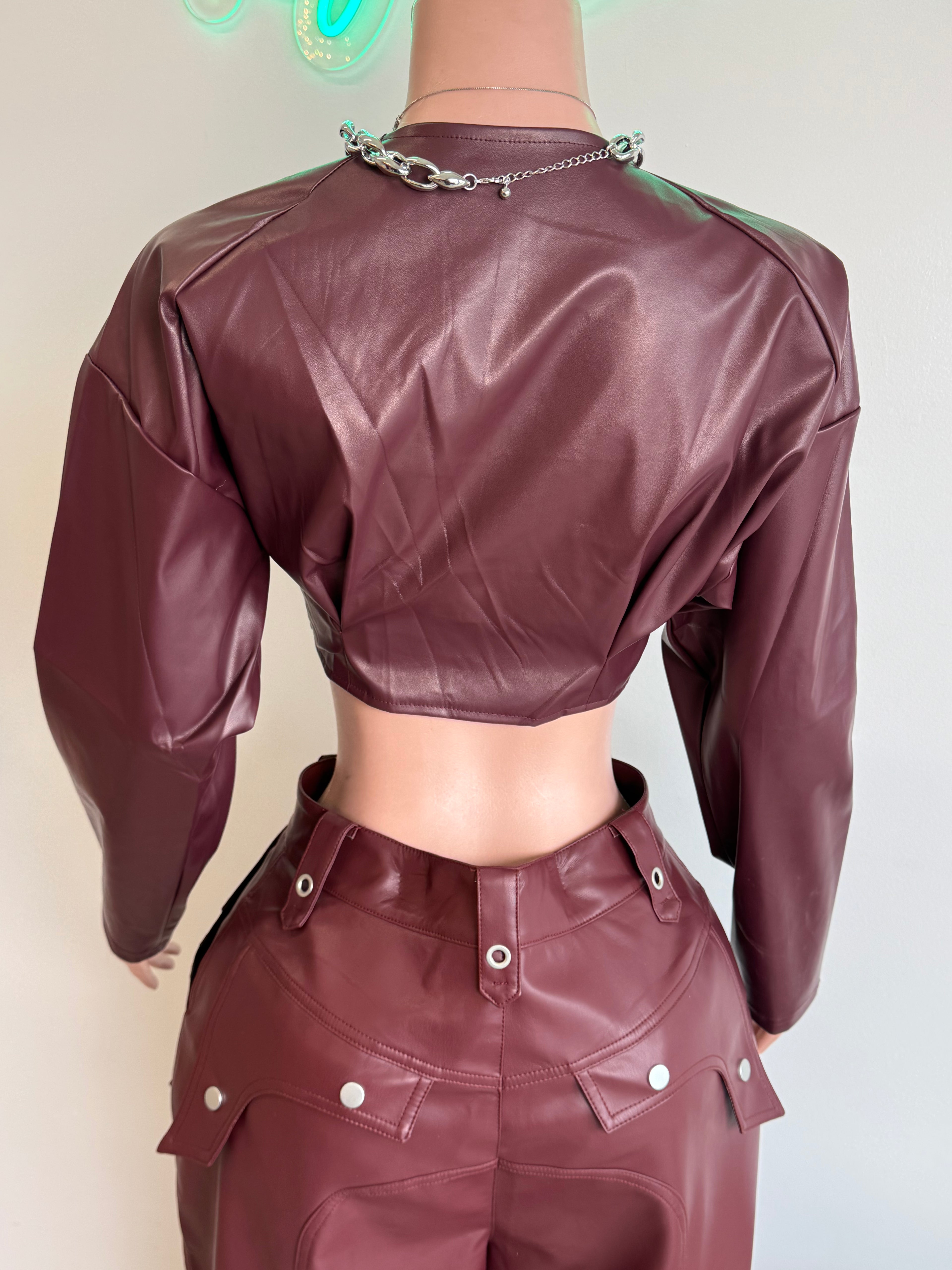 Margo Leather Top  image 4